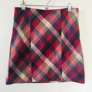 H&M Plaid Skirt